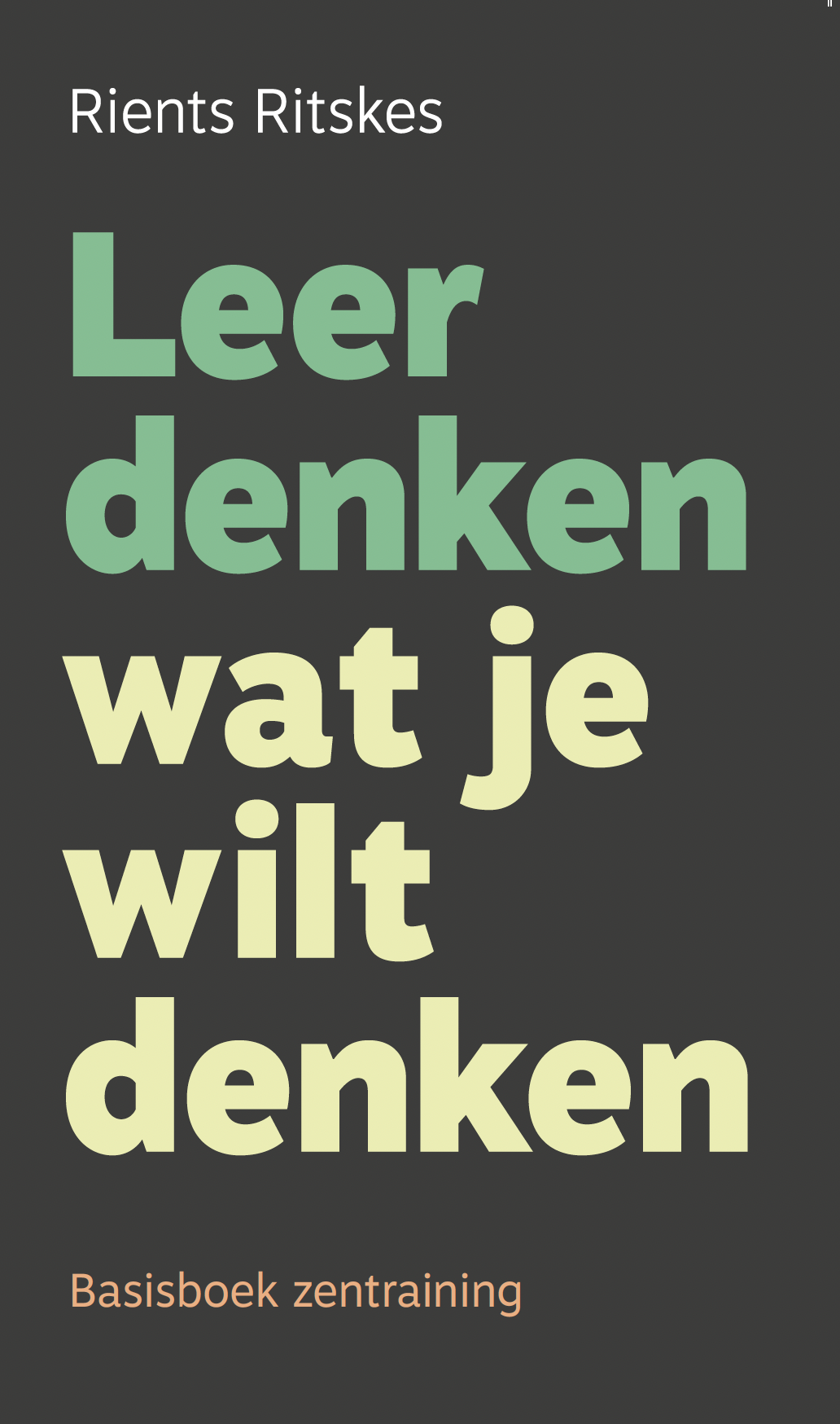 Omslag van Leer denken wat je wilt denken van Rients Ritskes