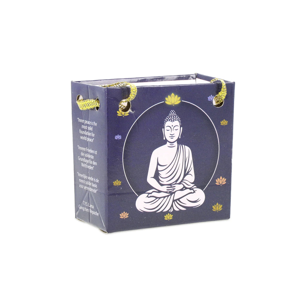 Geschenktasje met meditatieboeddha
