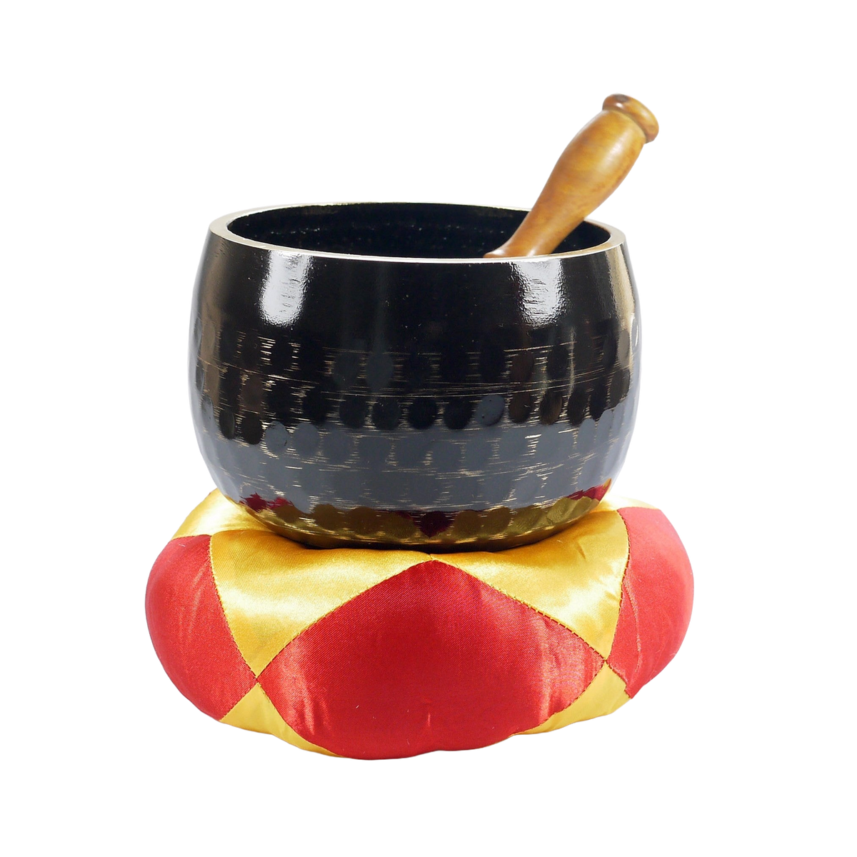 Vrijstaande productfoto: Klankschaal 13 cm zwart