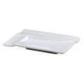 Vrijstaande productfoto: Palet bord Isola wit