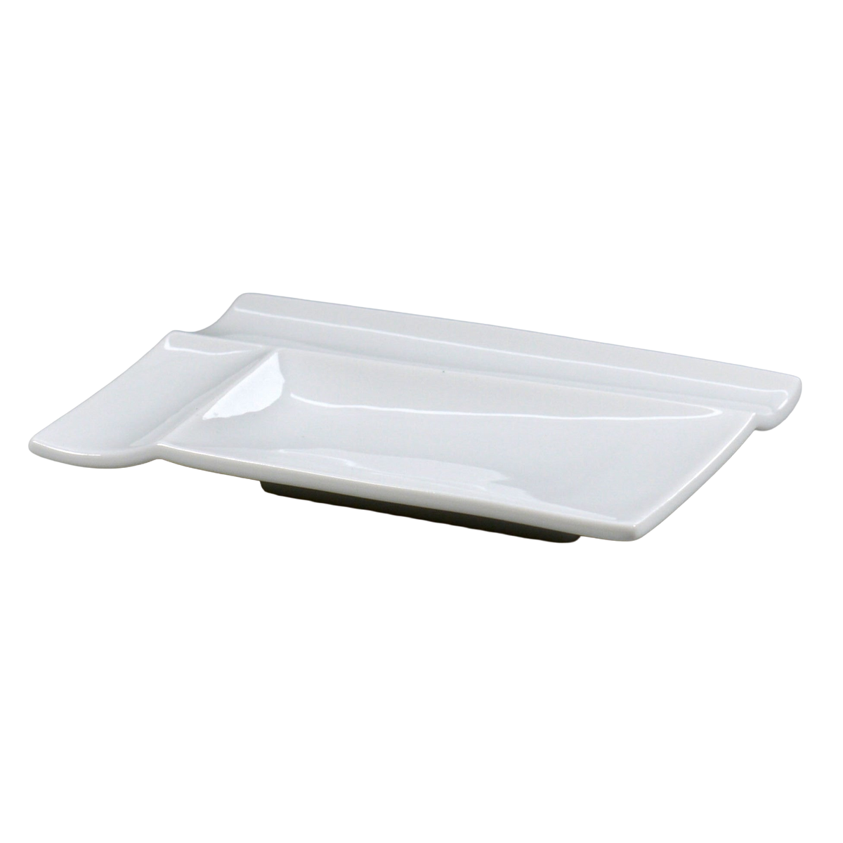 Vrijstaande productfoto: Palet bord Isola wit