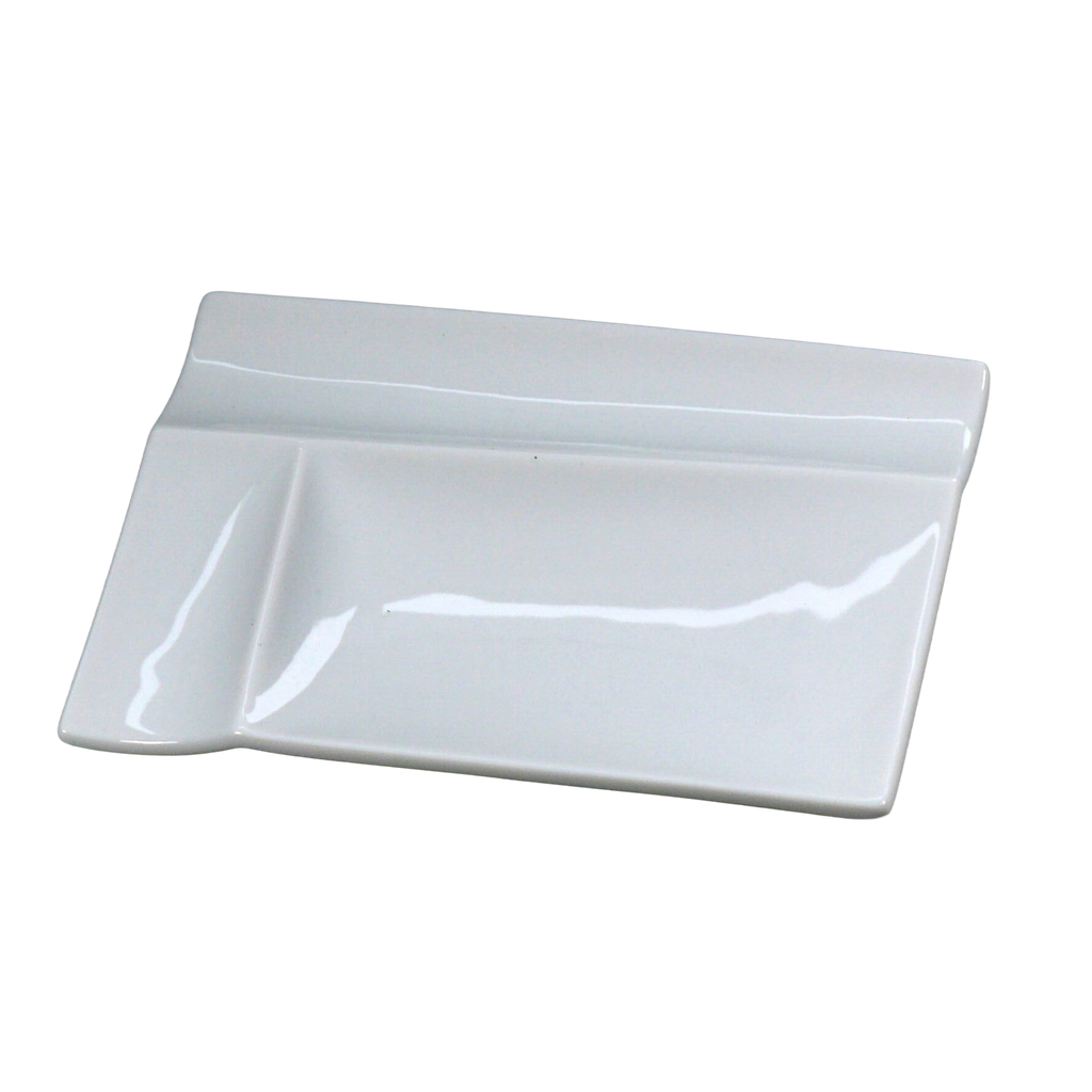 Vrijstaande productfoto: Palet bord Isola wit