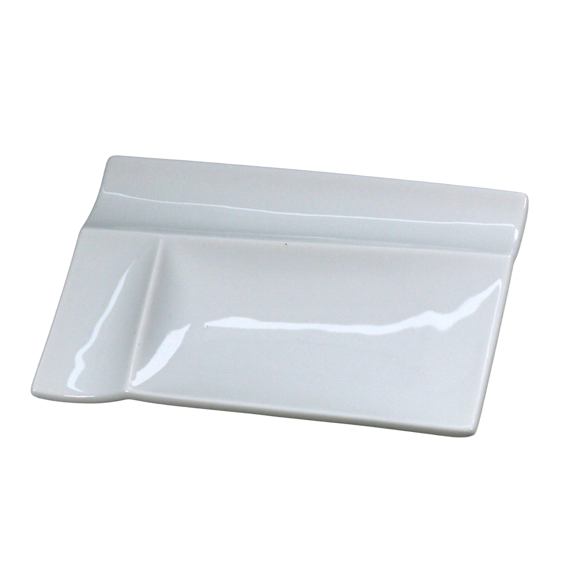 Vrijstaande productfoto: Palet bord Isola wit