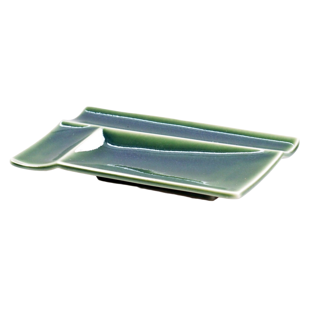 Vrijstaande productfoto: Palet bord Isola groen