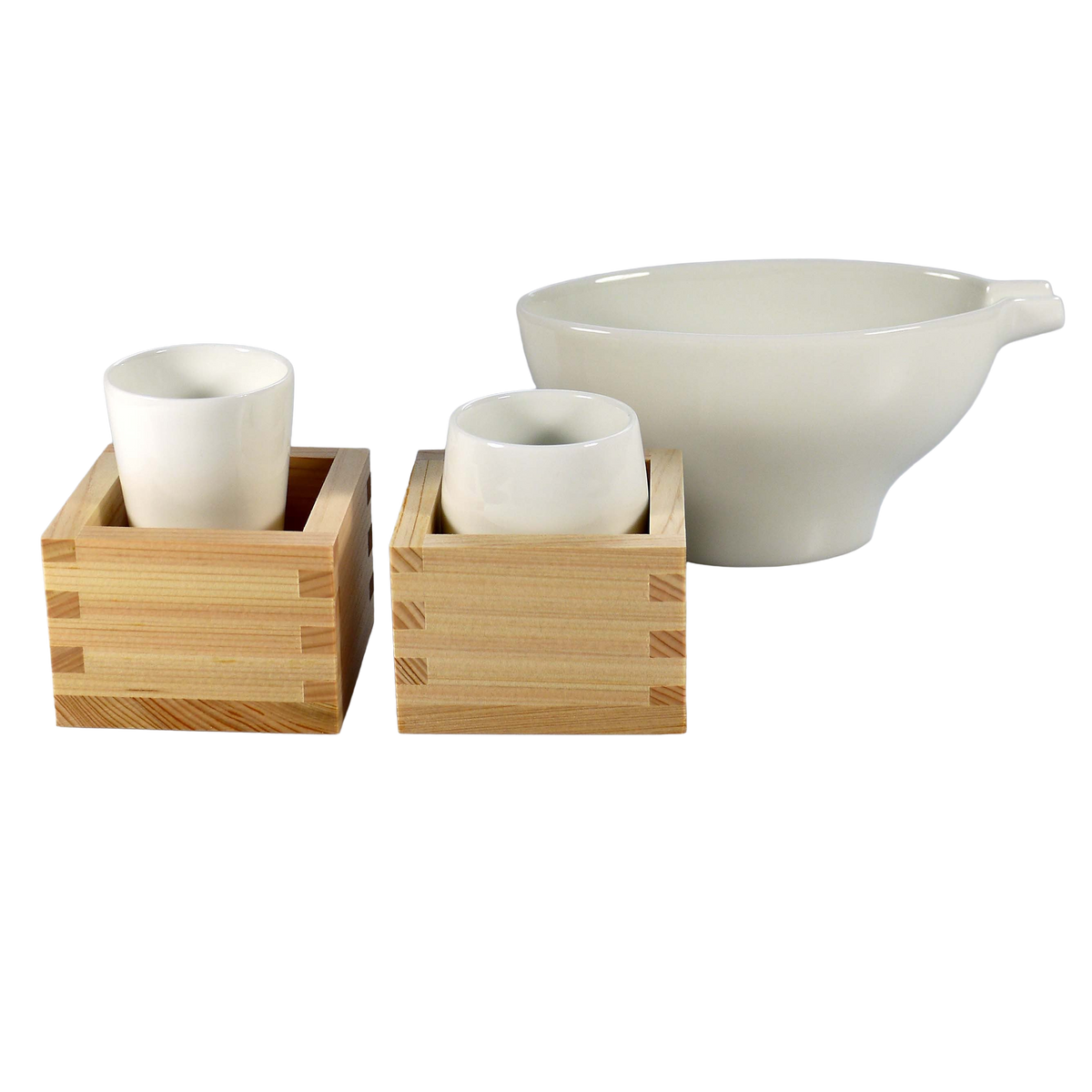 Vrijstaande productfoto: Sake set voor 2