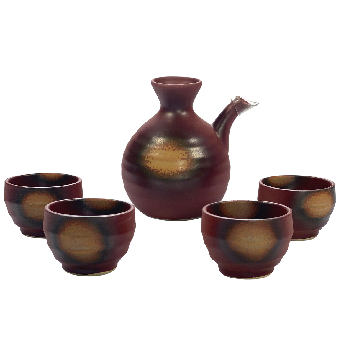 Vrijstaande productfoto: Sake set Tetsu-Yu
