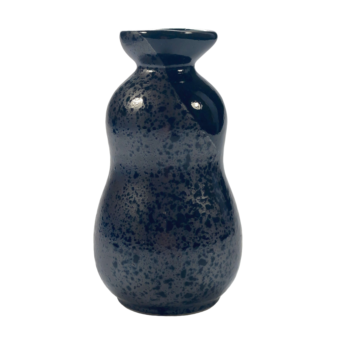 Vrijstaande productfoto: Sake fles zwart
