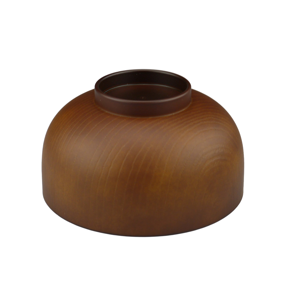 Vrijstaande productfoto: Soepkom Mokume S bruin