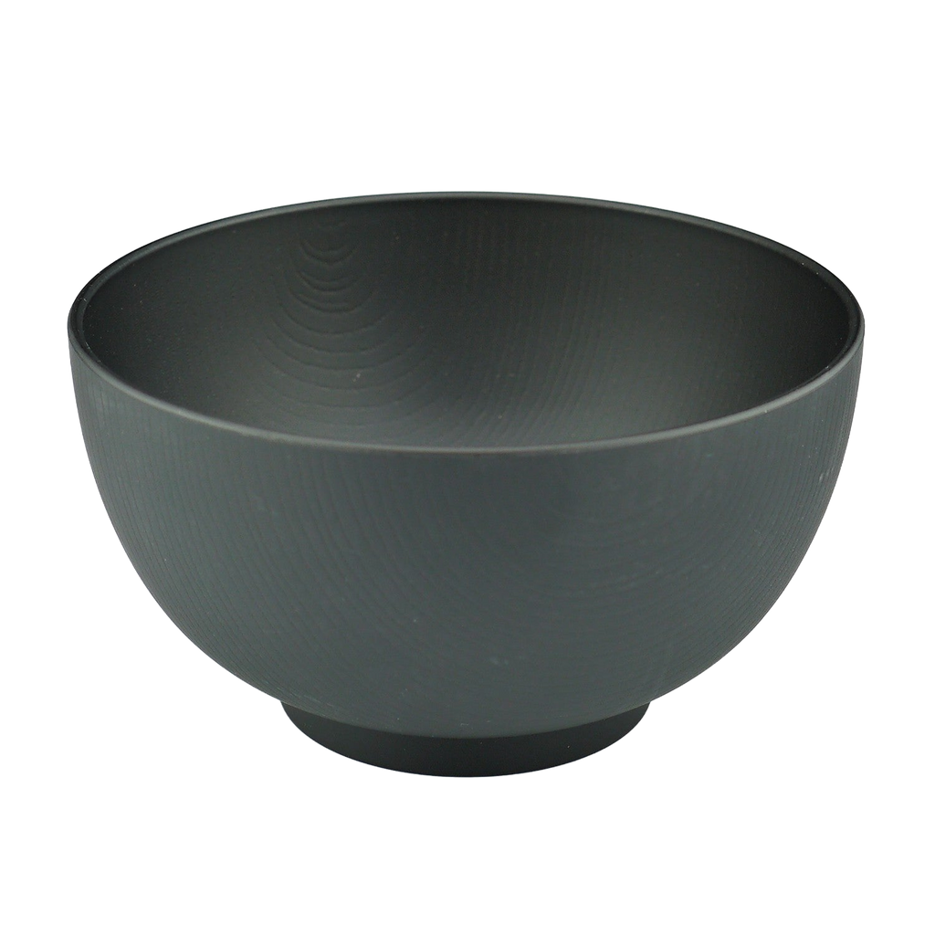 Vrijstaande productfoto: Soepkom Mokume S zwart