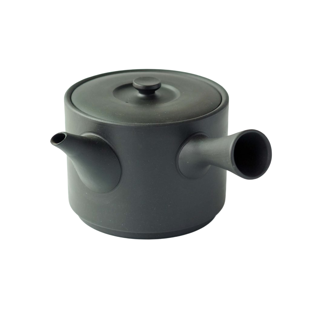 Vrijstaande productfoto: Theepot Iroiro zwart