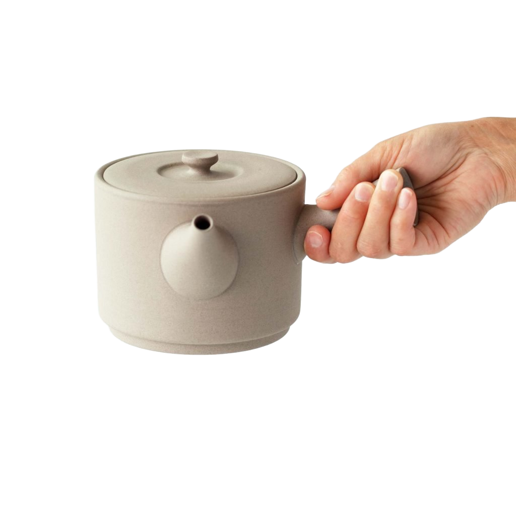 Vrijstaande productfoto: Theepot Iroiro grijs