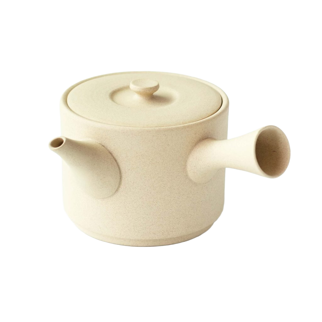 Vrijstaande productfoto: Theepot Iroiro beige