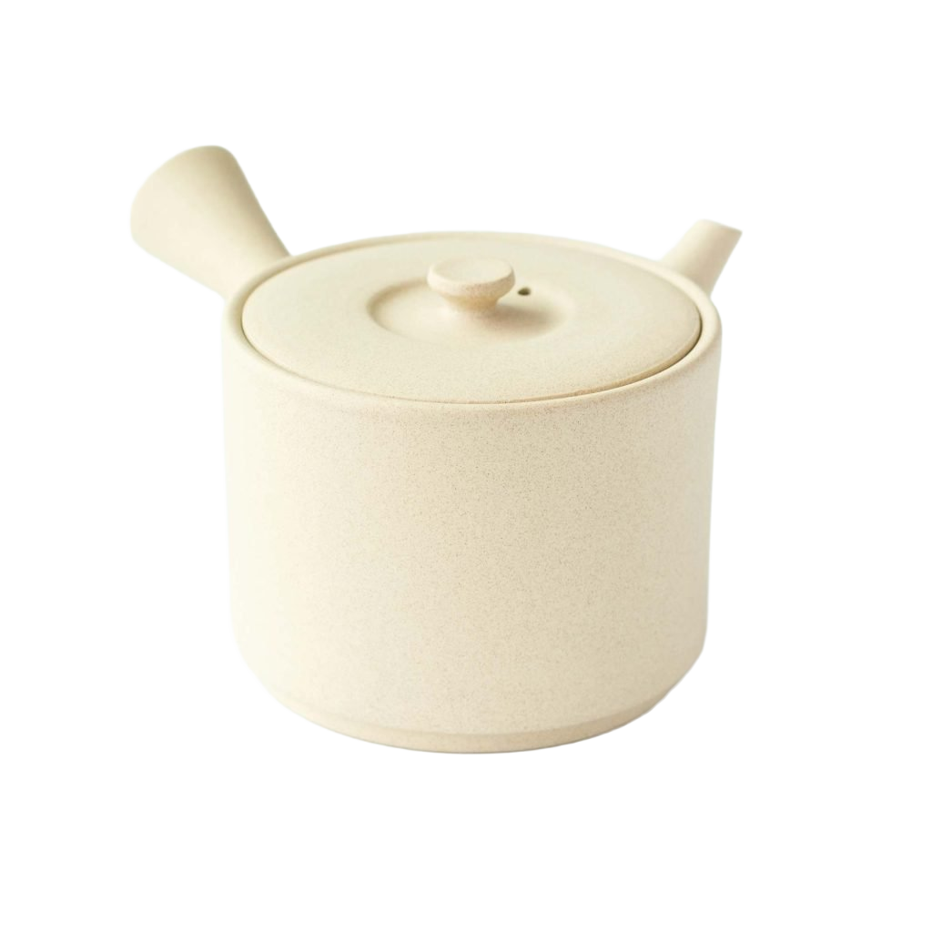Vrijstaande productfoto: Theepot Iroiro beige