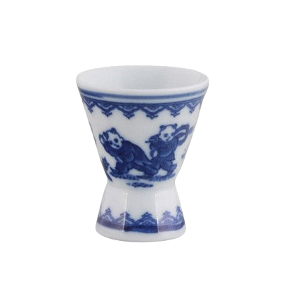 Vrijstaande productfoto: Sake kopje Karako