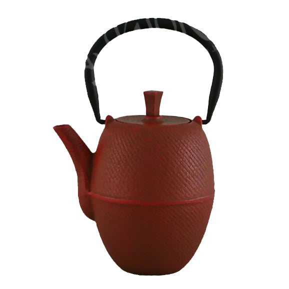 Vrijstaande productfoto: Theepot Hakeme rood