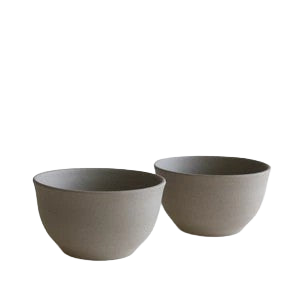 Vrijstaande productfoto: Theekopje Iroiro grijs - 2 stuks