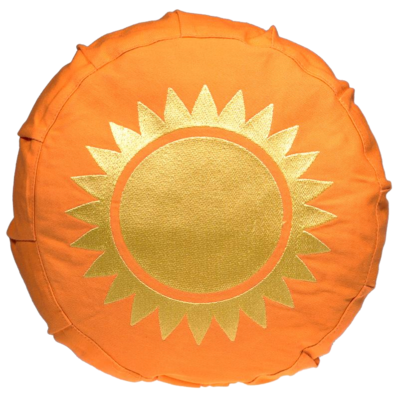 Meditatiekussen voor kinderen met zon