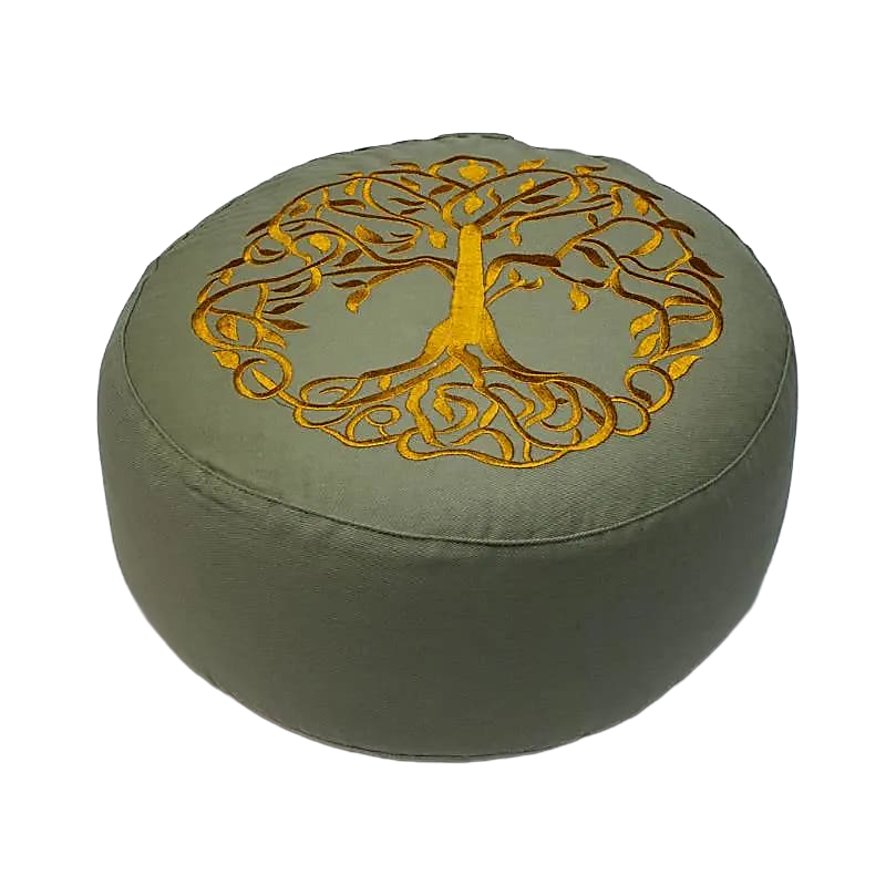 Meditatiekussen levensboom bio
