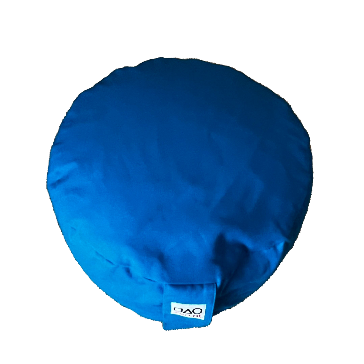 Meditatiekussen Organic Basic Blue, achterzijde vrijstaand