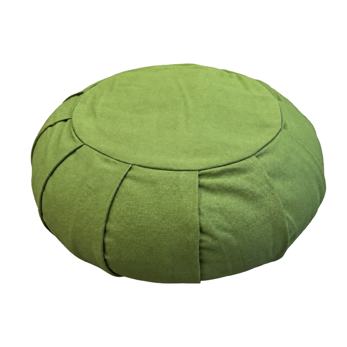 Meditatiekussen Organic Basic geplooid olijfgroen