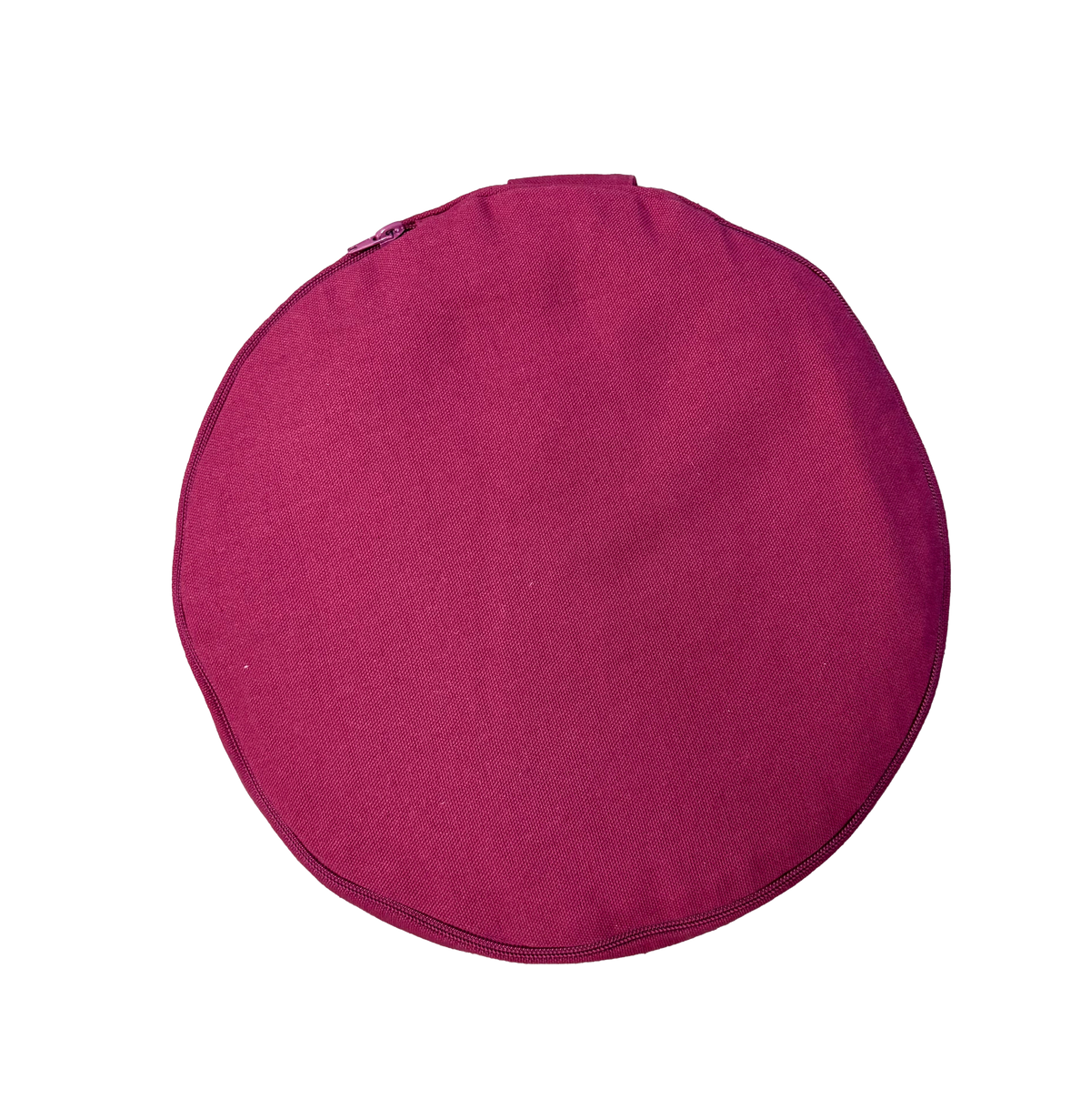 Meditatiekussen Organic Basic fuchsia, bovenaanzicht, vrijstaand