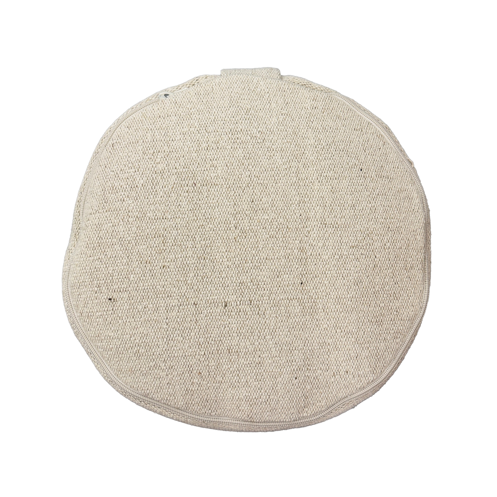 Meditatiekussen Organic Jute, onderaanzicht, vrijstaand