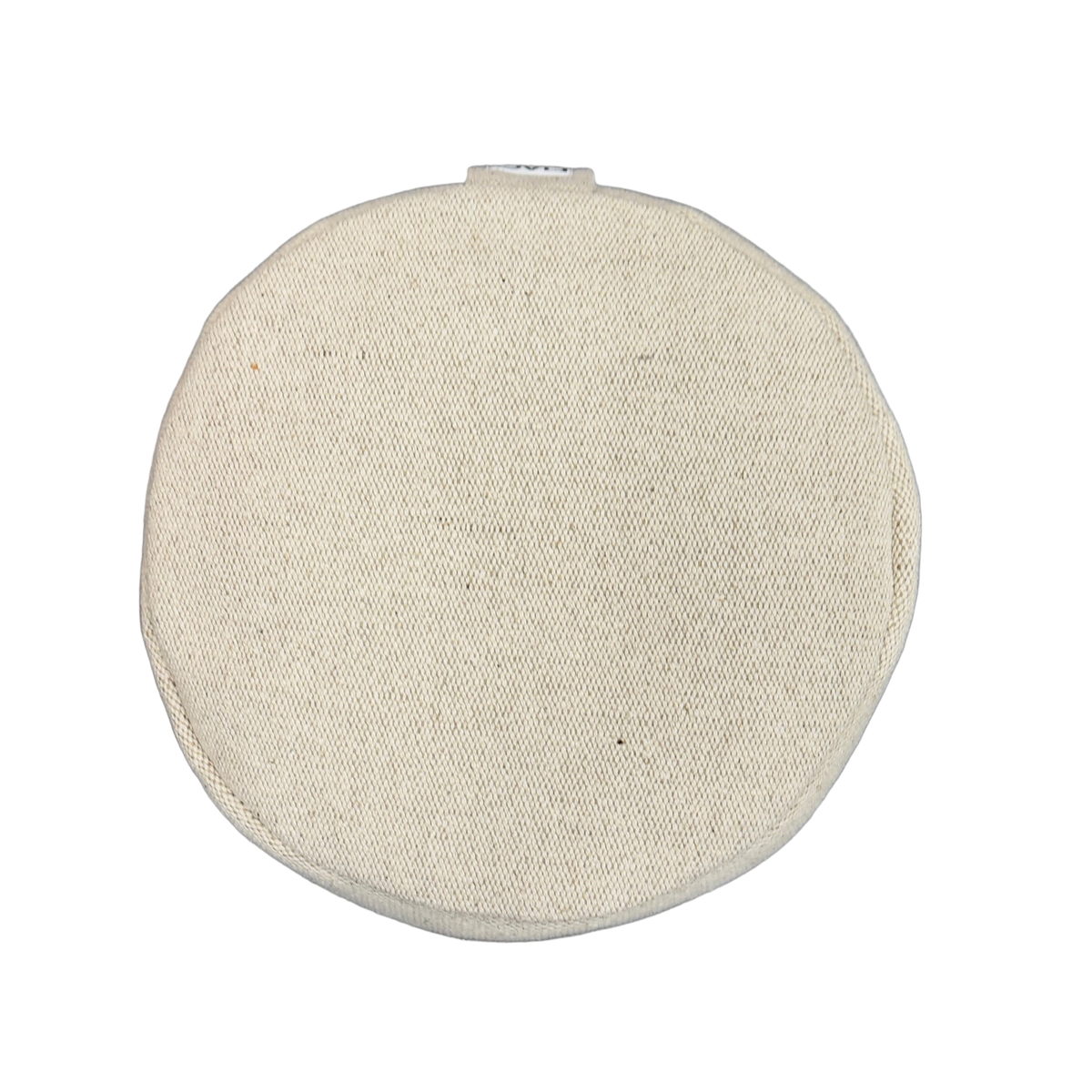 Meditatiekussen Organic Jute, bovenaanzicht, vrijstaand