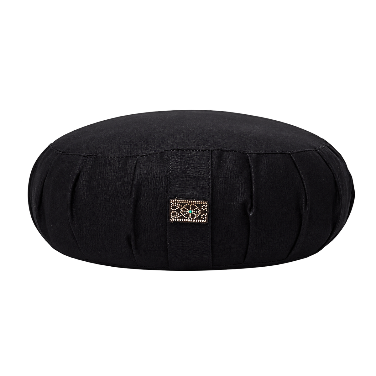 Yogi & Yogini Meditatiekussen zafu Japanse stijl zwart biokatoen