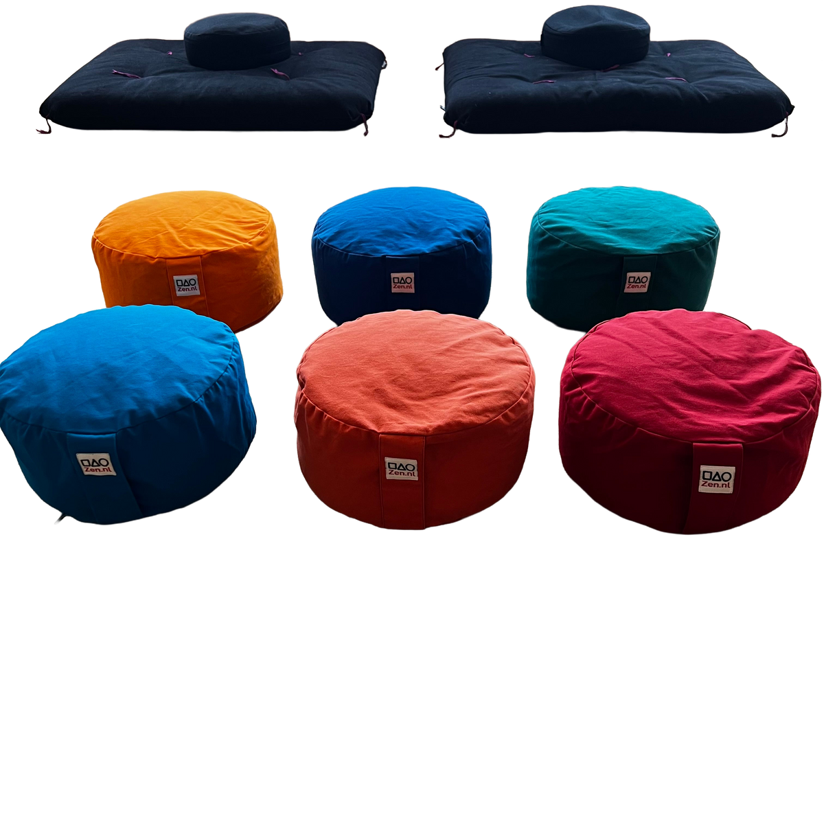 Meditatiekussens en meditatiekussensets – vrijstaand productoverzicht