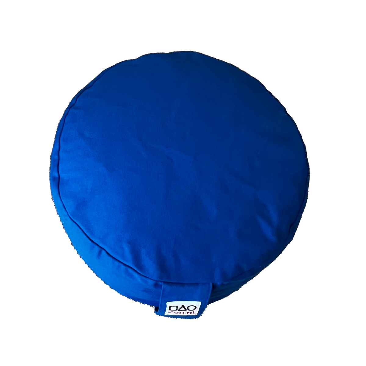 Meditatiekussen Organic basic Dark Blue – bovenaanzicht vrijstaand