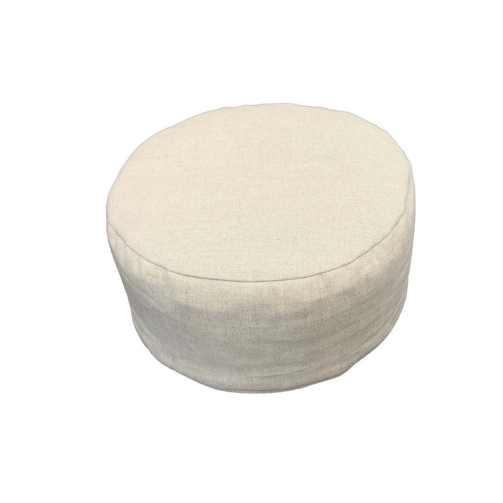 Meditatiekussen Organic Natural Linnen – vrijstaand