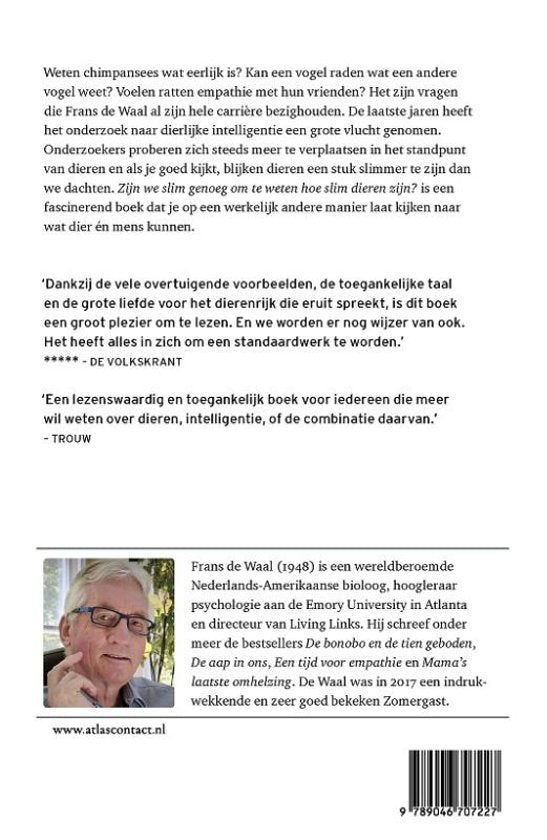 Zijn we slim genoeg om te weten hoe slim dieren zijn?