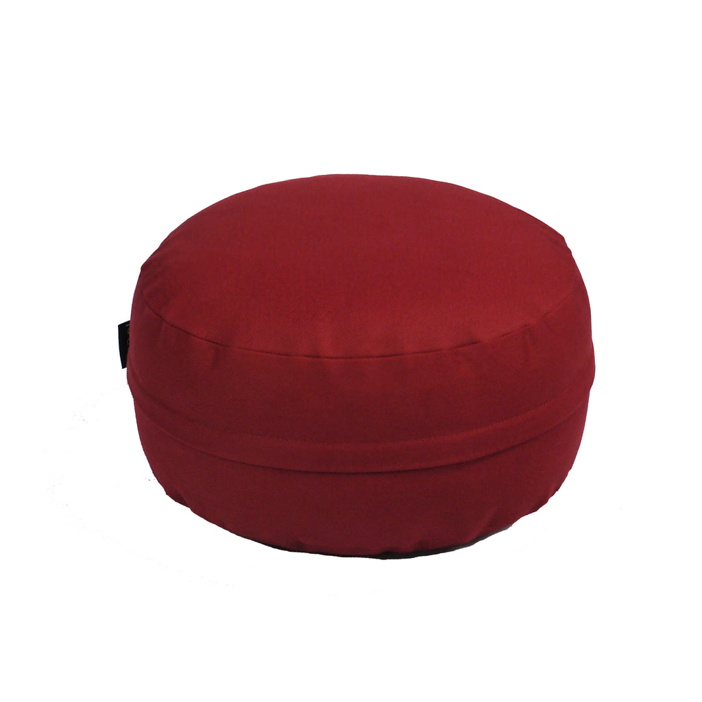 Meditatiekussen NL extra hoog cerise