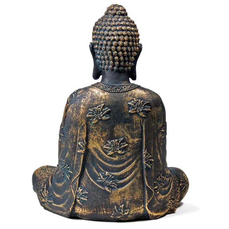 Meditatie Boeddha antieke finish Japan