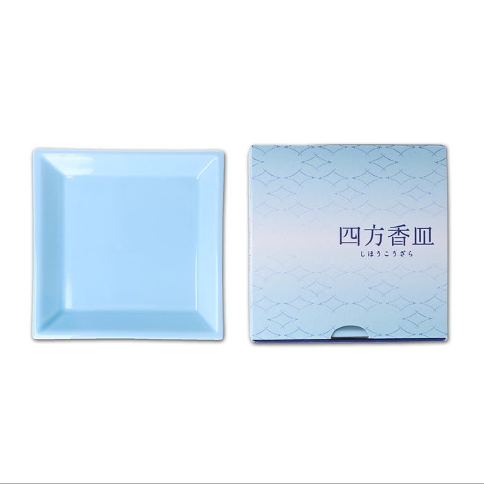 Wierookschaal 10 cm Japan lichtblauw