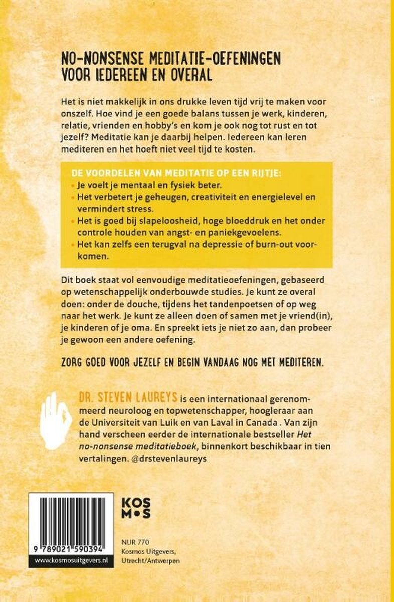 Het no-nonsense meditatie oefenboek