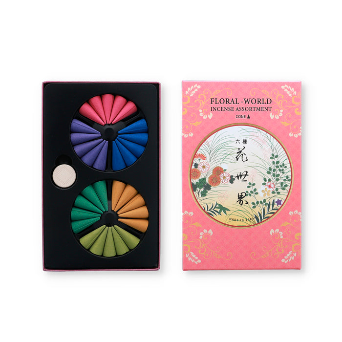 Wierook FLORAL WORLD Assortiment kegels