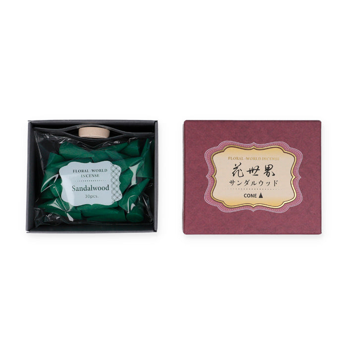 Wierook FLORAL WORLD Sandalwood kegels