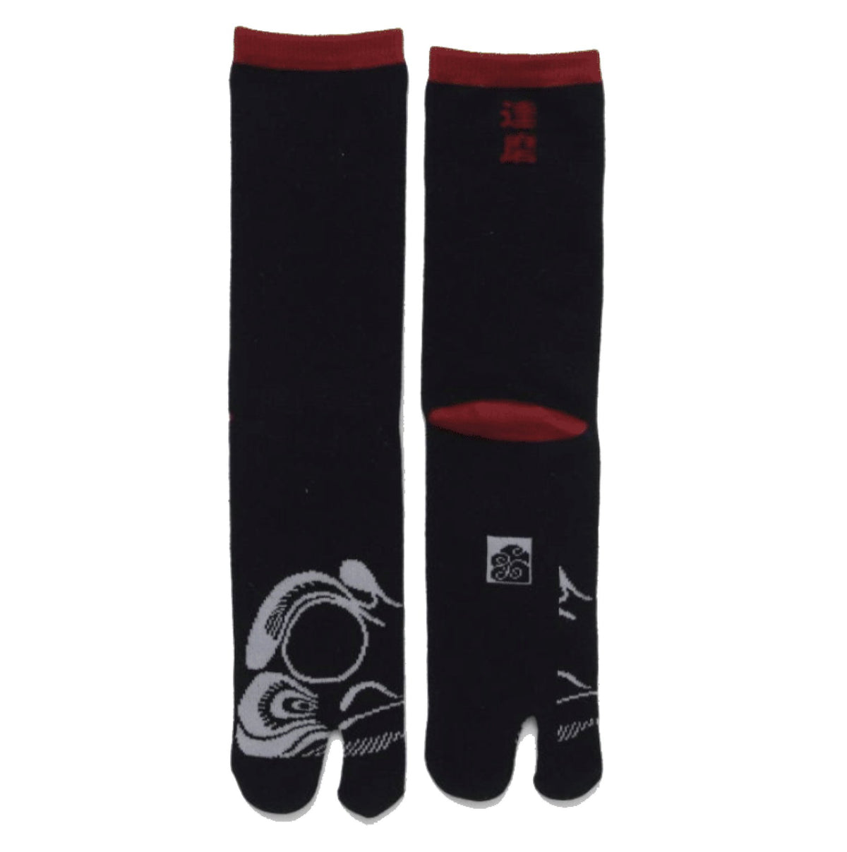 Tabi sokken Daruma Black 25-28 cm